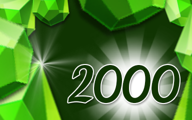 Jewel Academy Mesmerizing Green Jewels Badge