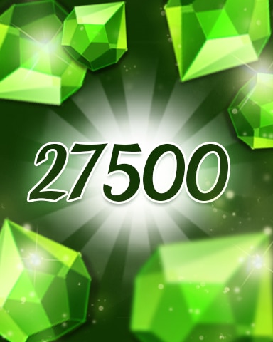 Jewel Academy Green Jewels 27500 Badge