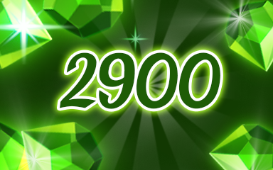 Jewel Academy Green Jewels 2900 Badge