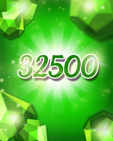 Jewel Academy Green Jewels 32500 Badge