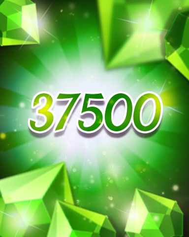 Jewel Academy Green Jewels 37500 Badge