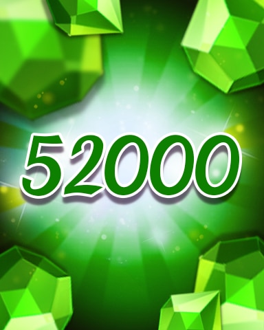 Jewel Academy Green Jewels 52000 Badge