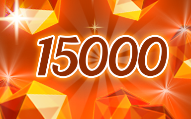 Jewel Academy Orange Jewels 15000 Badge