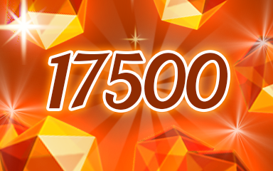 Jewel Academy Orange Jewels 17500 Badge