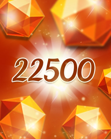 Jewel Academy Orange Jewels 22500 Badge
