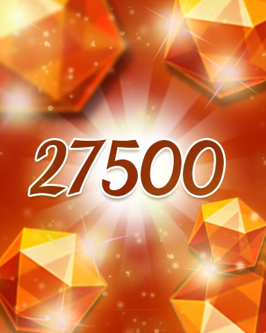 Jewel Academy Orange Jewels 27500 Badge