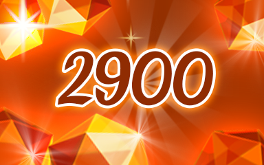 Jewel Academy Orange Jewels 2900 Badge