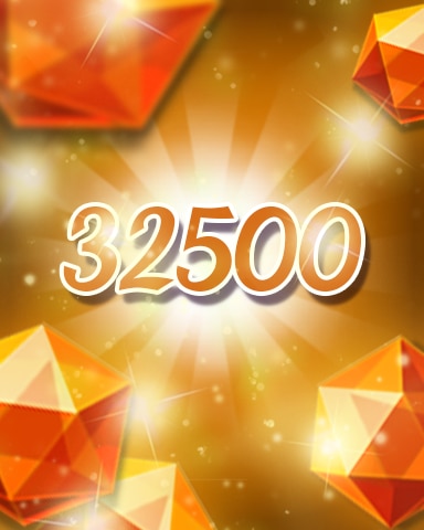 Jewel Academy Orange Jewels 32500 Badge