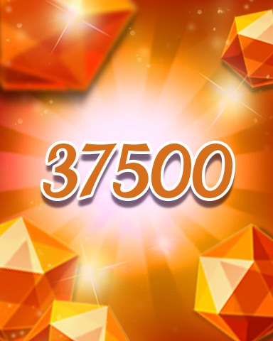 Jewel Academy Orange Jewels 37500 Badge