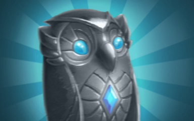 Jewel Academy Bronze Owl Badge