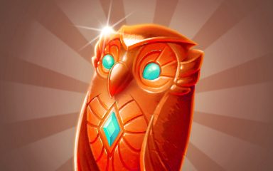 Jewel Academy Iron Owl Badge