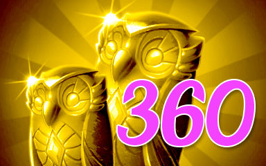 Jewel Academy Golden Owl Badge