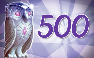 Jewel Academy Owls 500 Badge