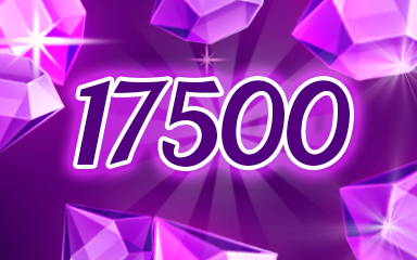 Jewel Academy Purple Jewels 17500 Badge