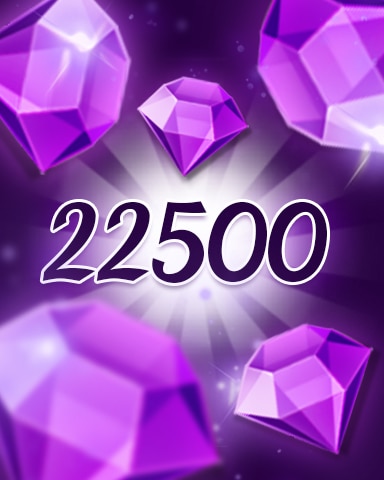 Jewel Academy Purple Jewels 22500 Badge