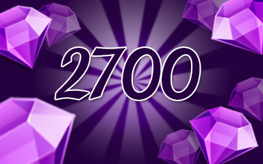 Jewel Academy Purple Jewels 2700 Badge