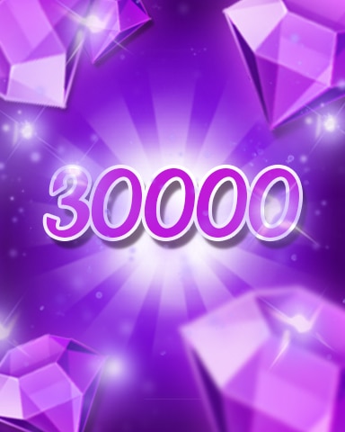 Jewel Academy Purple Jewels 30000 Badge