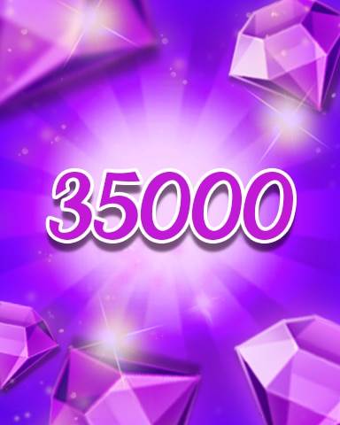 Jewel Academy Purple Jewels 35000 Badge