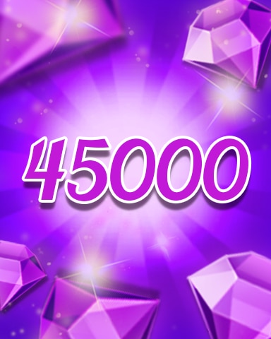 Jewel Academy Purple Jewels 45000 Badge