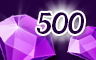 Jewel Academy Shiny Purple Jewels Badge