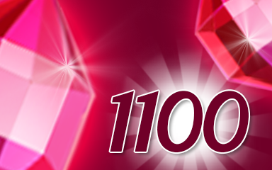 Jewel Academy Glittering Red Jewels Badge