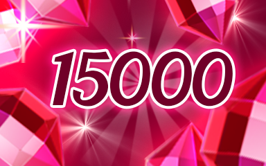 Jewel Academy Red Jewels 15000 Badge