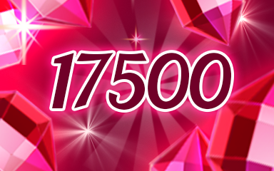 Jewel Academy Red Jewels 17500 Badge