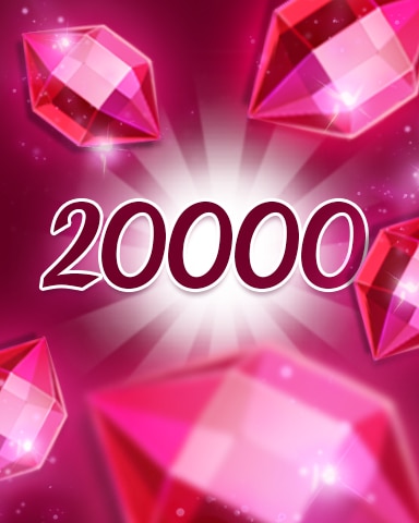 Jewel Academy Red Jewels 20000 Badge