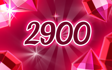 Jewel Academy Red Jewels 2900 Badge