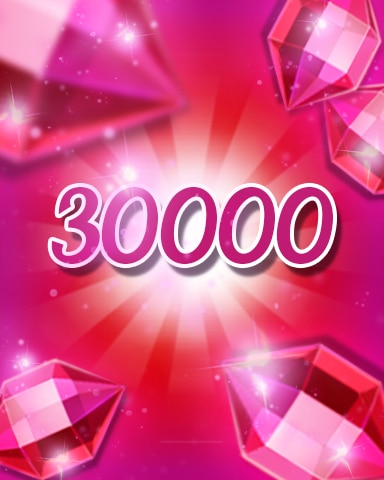 Jewel Academy Red Jewels 30000 Badge
