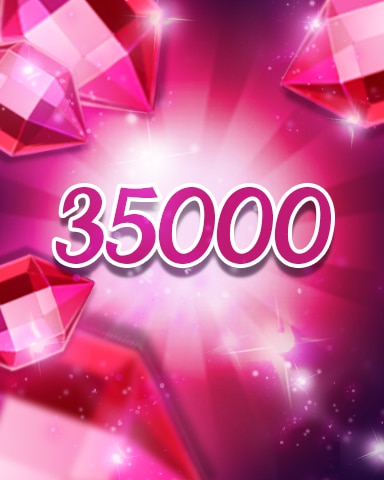 Jewel Academy Red Jewels 35000 Badge