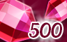 Jewel Academy Shiny Red Jewels Badge