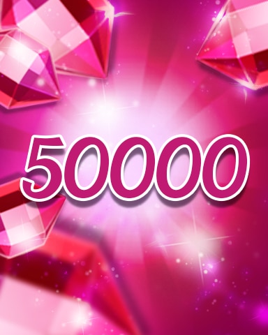 Jewel Academy Red Jewels 50000 Badge
