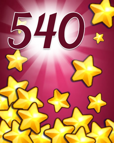 Jewel Academy Stars 540 Badge