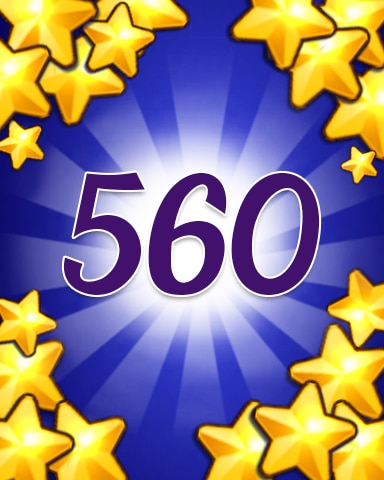 Jewel Academy Stars 560 Badge