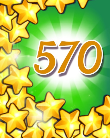 Jewel Academy Stars 570 Badge