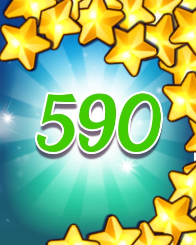 Jewel Academy Stars 590 Badge