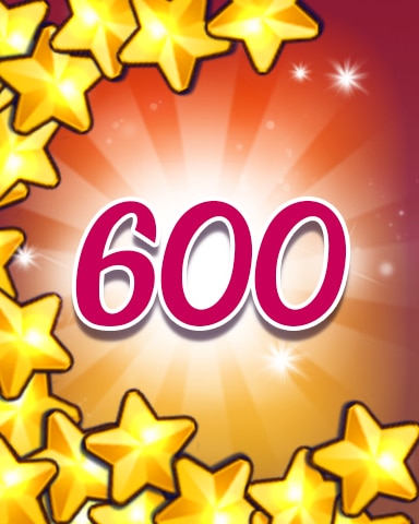 Jewel Academy Stars 600 Badge