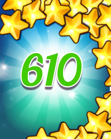 Jewel Academy Stars 610 Badge