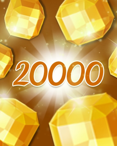 Jewel Academy Yellow Jewels 20000 Badge