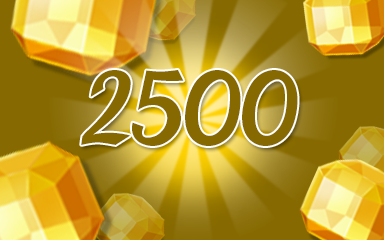 Jewel Academy Yellow Jewels 2500 Badge