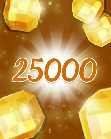 Jewel Academy Yellow Jewels 25000 Badge