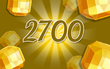Jewel Academy Yellow Jewels 2700 Badge