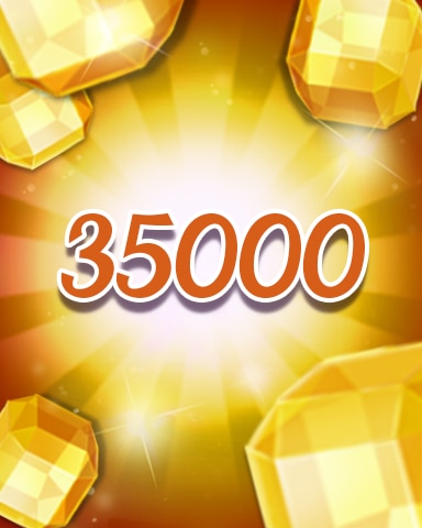 Jewel Academy Yellow Jewels 35000 Badge