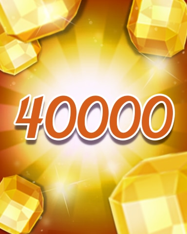 Jewel Academy Yellow Jewels 40000 Badge