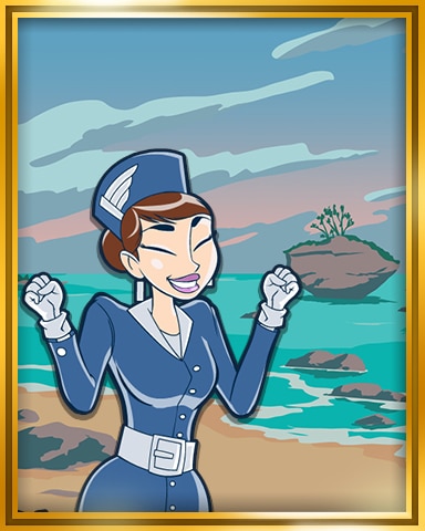 Miami Extended Stay Badge - Jet Set Solitaire