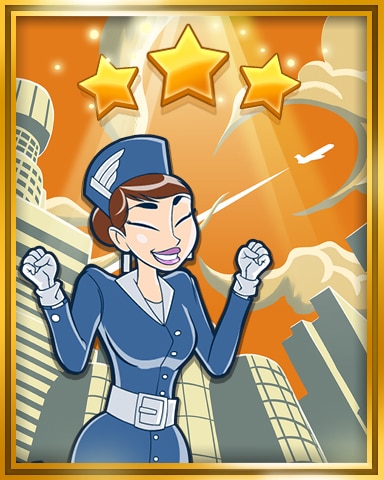 Los Angel Extended Stay World Class Badge - Jet Set Solitaire