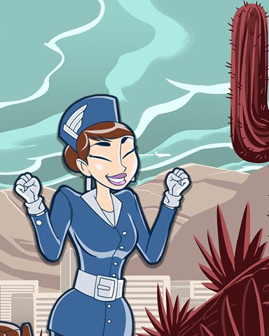 Jet Set Solitaire Phoenix, AZ Coach Badge