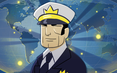 Jet Set Solitaire Frequent Flyer Badge