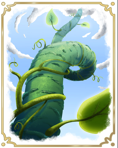 Jack's Beanstalk Badge - StoryQuest